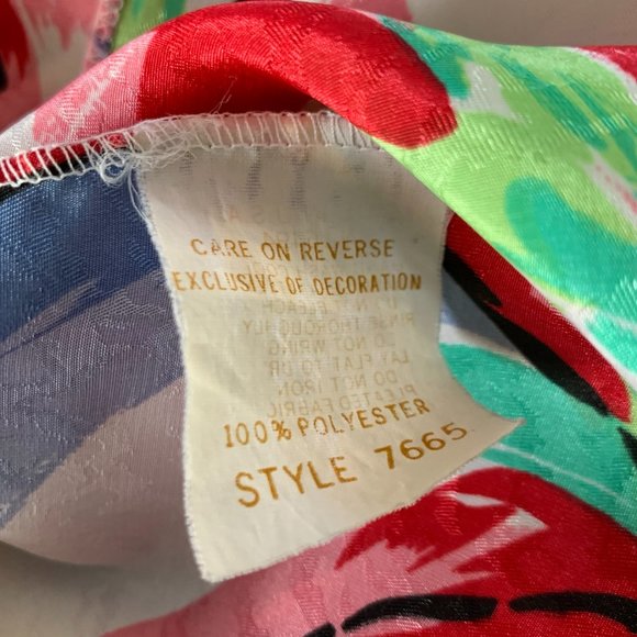 Vintage Mary Mcfadden Dressing Gown Robe - Picture 12 of 14